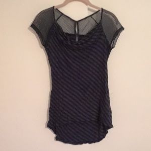 Anthropologie One September cowl neck tee